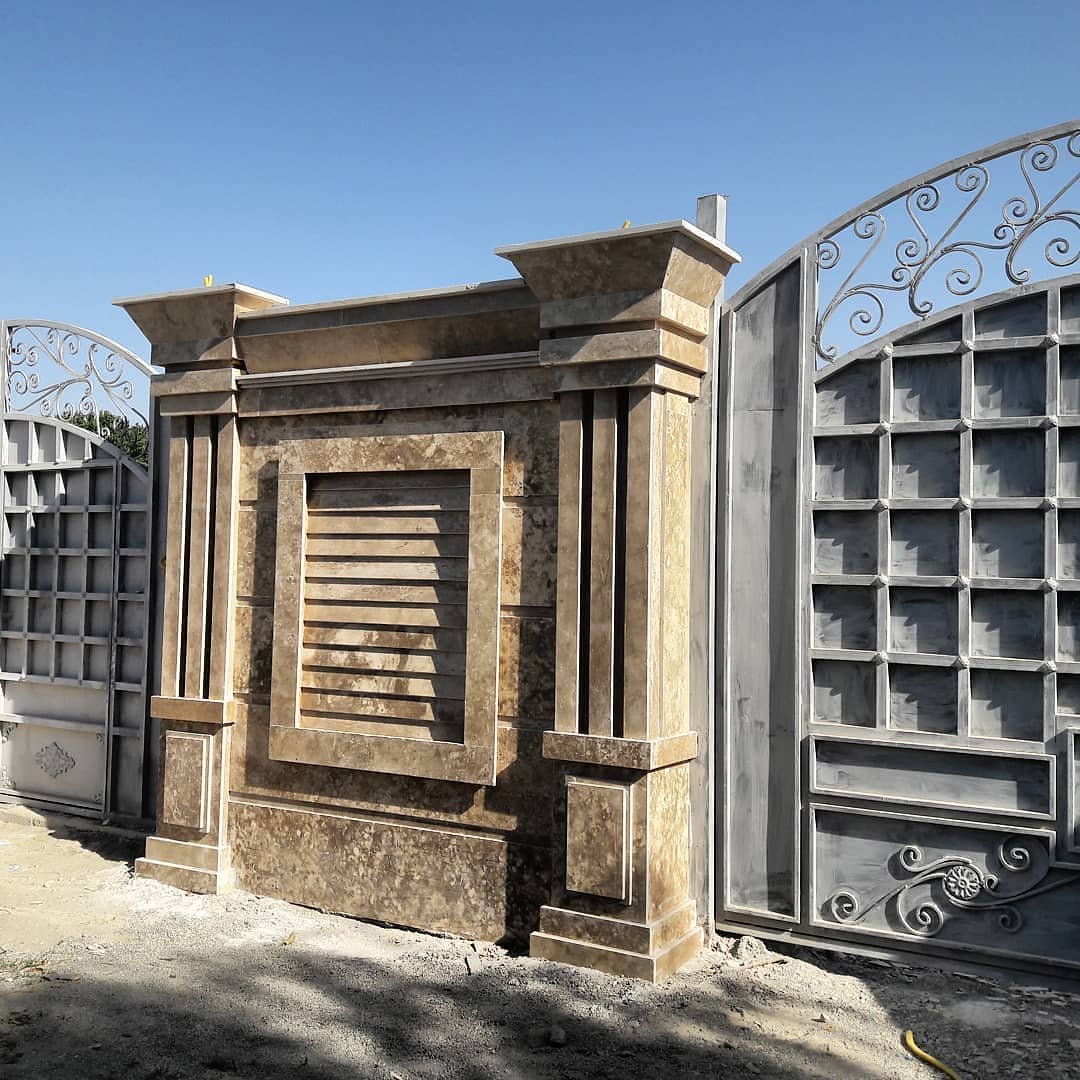 معلم دهانات مداخل وأسوار بالمدينة المنورة